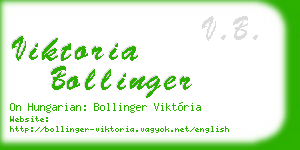 viktoria bollinger business card